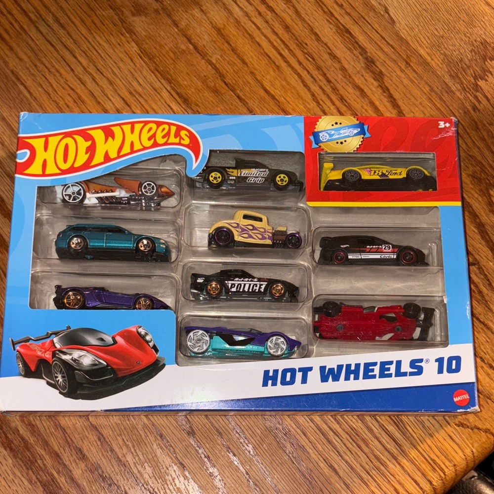 Hot Wheels 10 Pack
